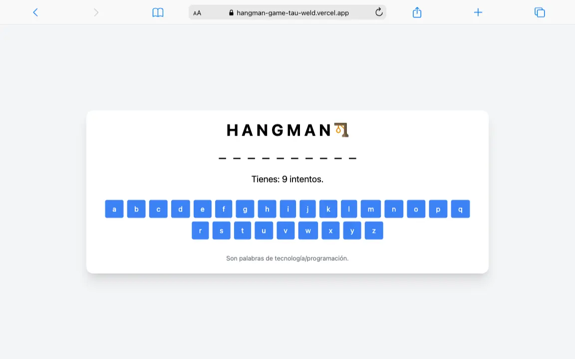 Hangman